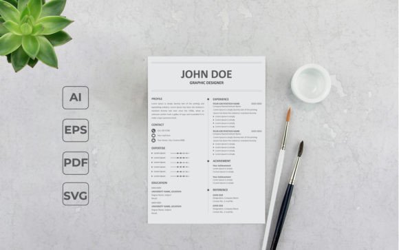 Download Sleek &amp; Stylish Resume: Modern Design - Design Collection