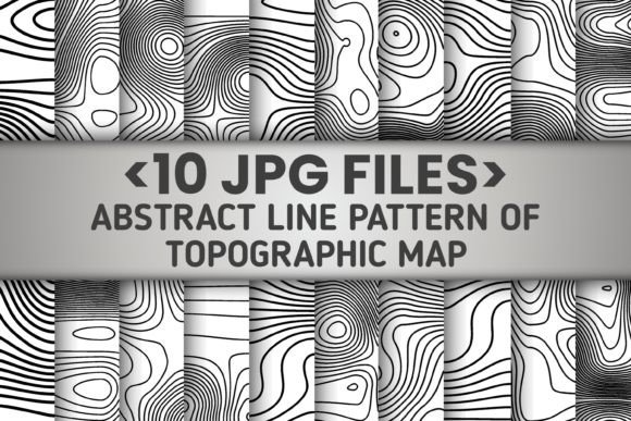 Download 10 Set Topographic Line Map Part 4 - Topographic Collection