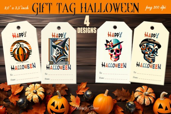 Download Halloween Gift Tags Printable Designs - Design Collection