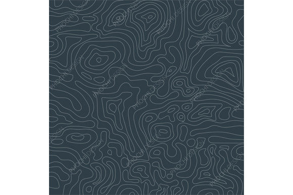 Download Topographic Lines Map on Blue Background - Topographic Collection