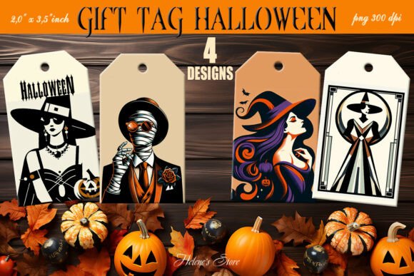 Download Halloween Gift Tags Printable Designs - Design Collection