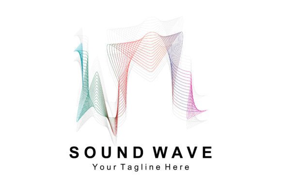 Download Sound Waves Vector Illustration Design - Design Collection