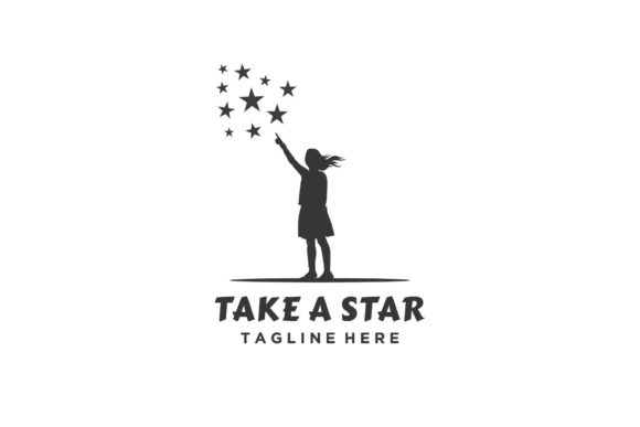 Download Take a Star Logo Design Graphic Template - Design Collection