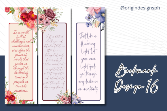 Download Bookmark Design-Printables 16 - Design Collection
