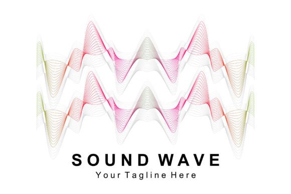 Download Sound Waves Vector Illustration Design - Design Collection